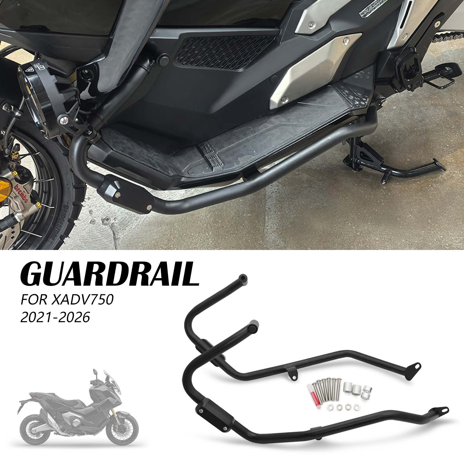 X-ADV 750 Crash Bars detail 3