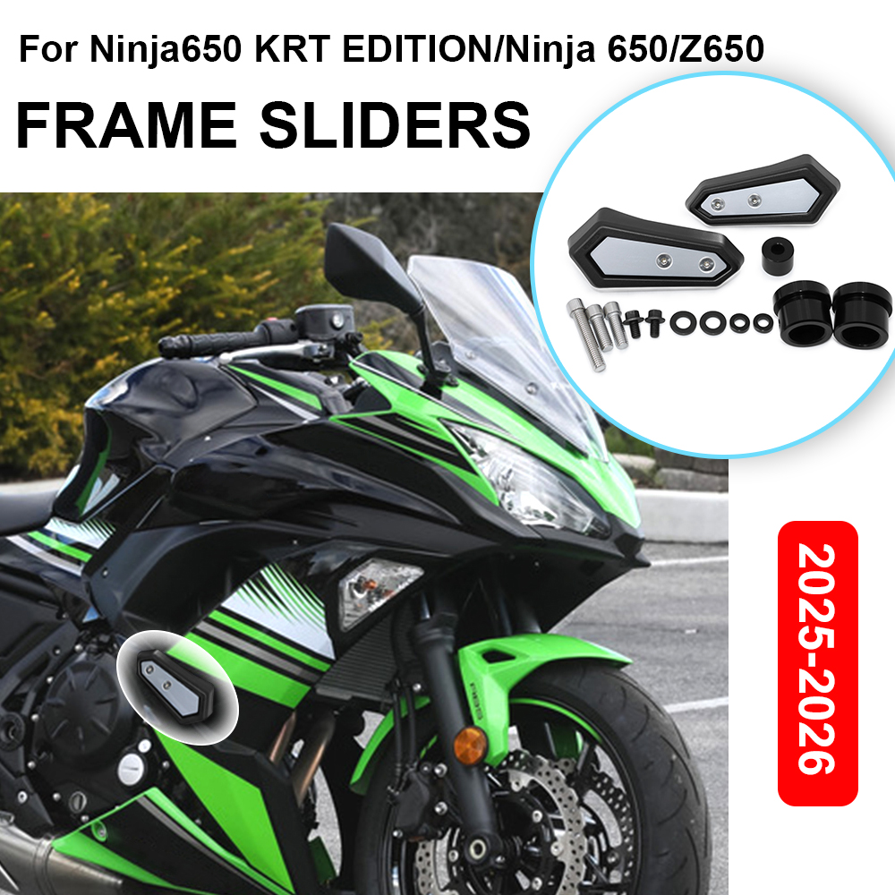 Frame Slider Kit for Kawasaki Ninja 650 / Z650