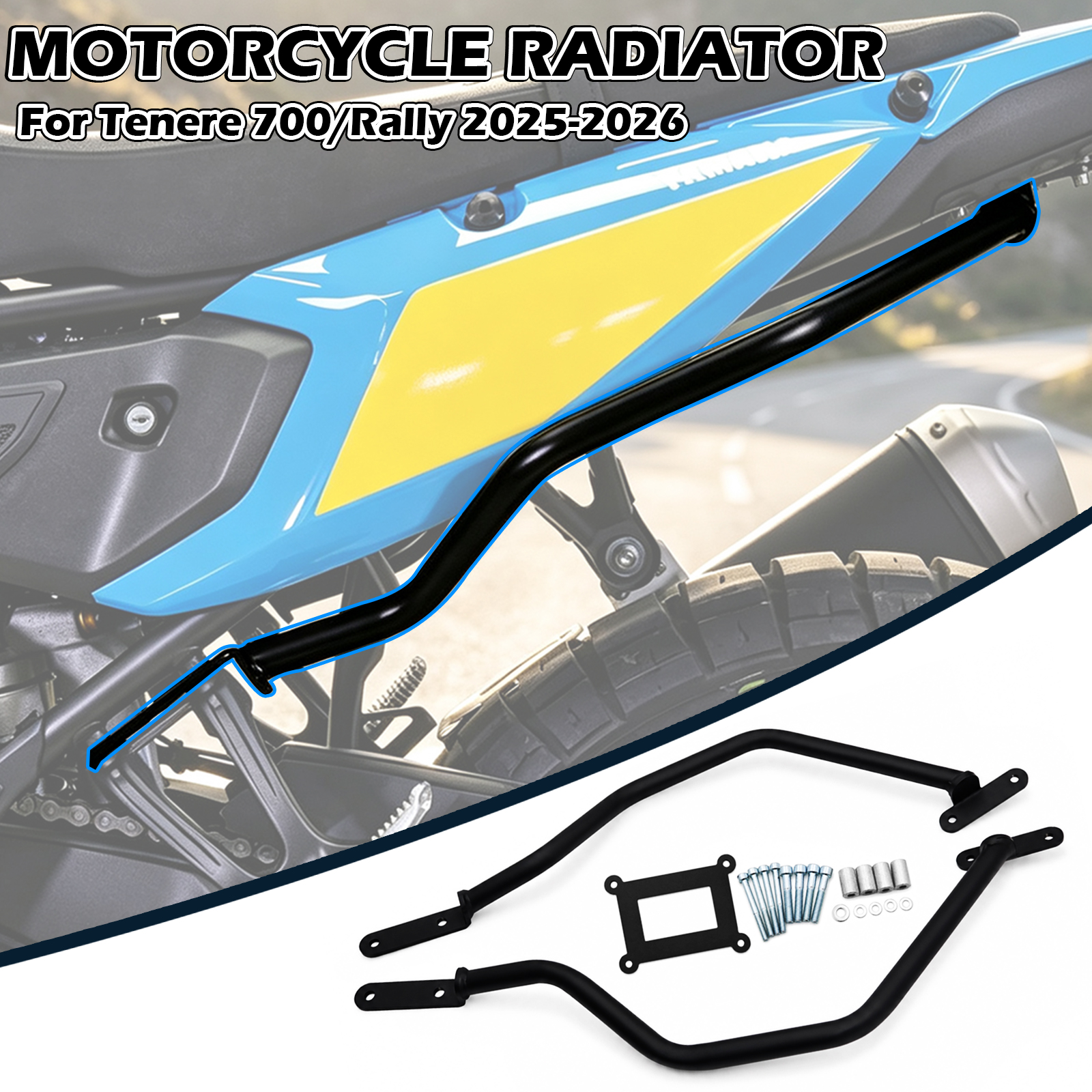 Ténéré 700 Crash Bars detail 2