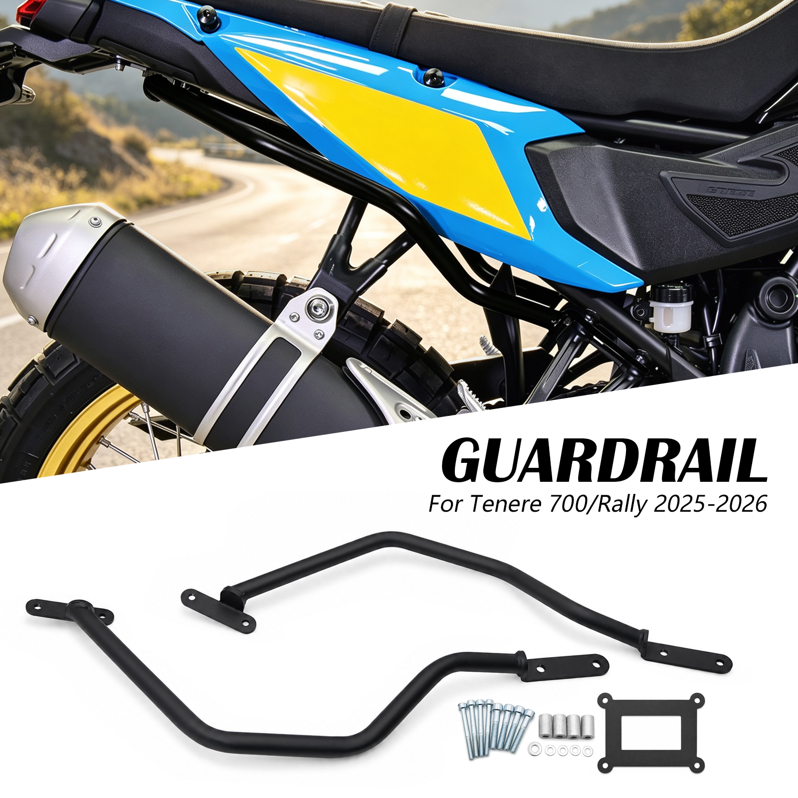 Ténéré 700 Crash Bars detail 3